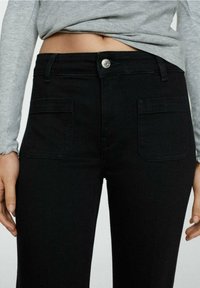 Mango Jean bootcut - black denim