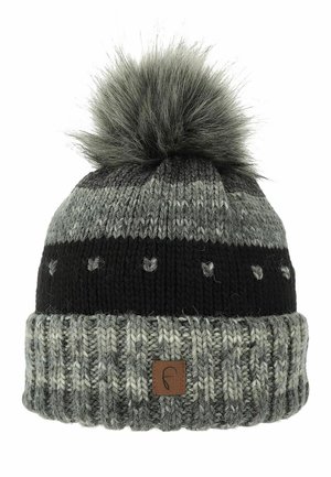 Faera GESTREIFT MIT BOMMEL - Mütze - petrol