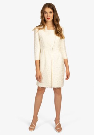 Manteau classique - creme