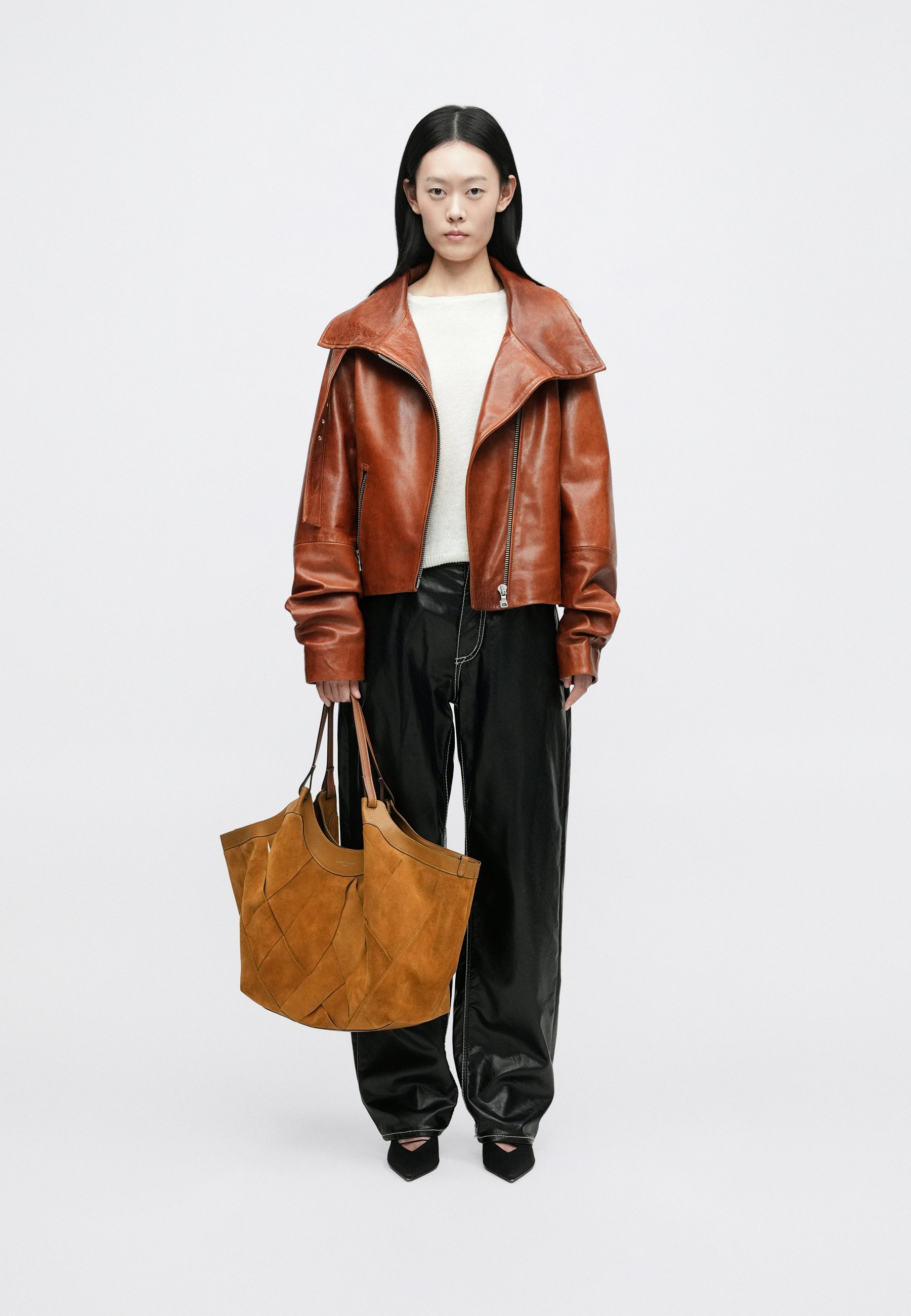 Gianni Chiarini DUA - Torebka/koniakowy - Zalando.pl