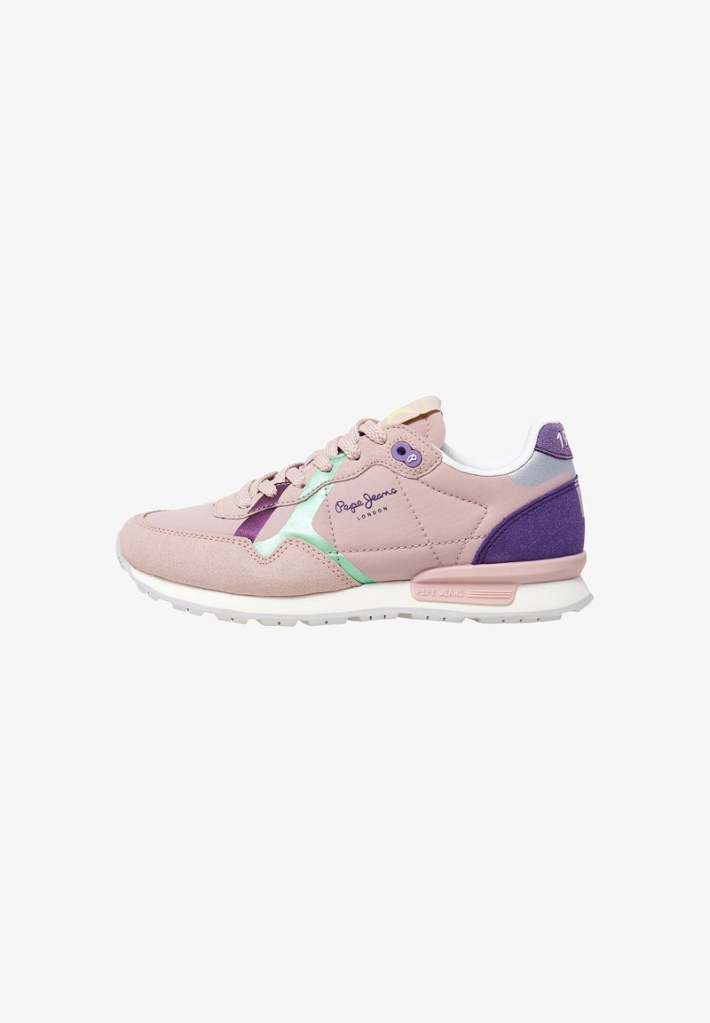 Pepe jeans BRIT PRINT LUX W Wit / Beige - Schoenen Lage sneakers Dames € 59,99 Pepe jeans BRIT PRINT LUX W Wit / Beige - Schoenen Lage sneakers Dames € 59,99