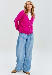 NAOKO MOHEROWY MOMENTS MATTER ONE-SIZE - Kardigán - pink