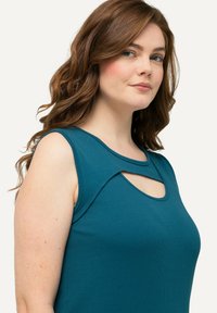 Ulla Popken CUTOUT  - Top - teal
