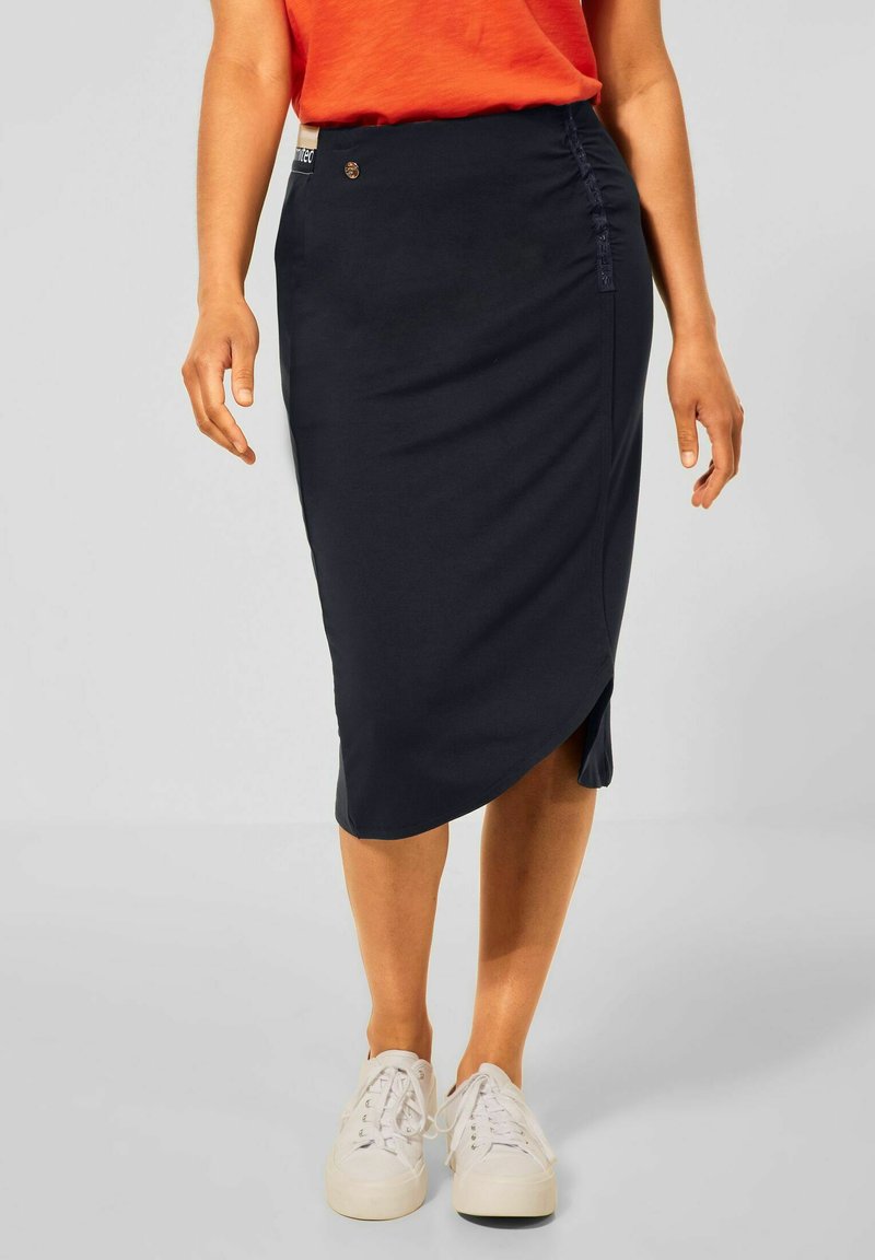 Damen Jeansröcke | Street One Bleistiftrockblau/dunkelblau - ZA44907 Damen Jeansröcke | Street One Bleistiftrockblau/dunkelblau - ZA44907