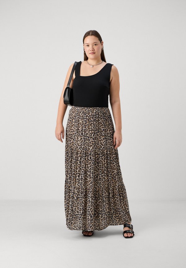 CARCIKKA LONG SKIRT - Maxi skirt - pumice stone2
