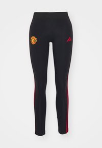 MANCHESTER UNITED WMN TIGHT - Klubové oblečení - black