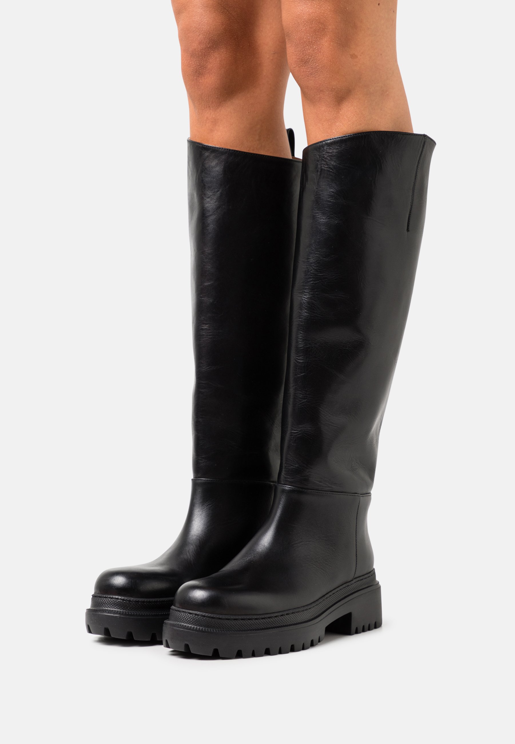 ARKET Platform boots - black - Zalando 