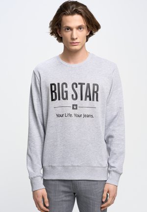 Big Star Sweatshirt - hellgrau