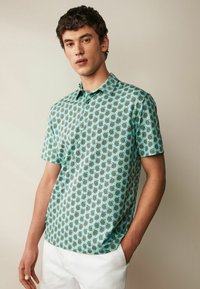 Next REGULAR FIT - Bluză polo - green turtle