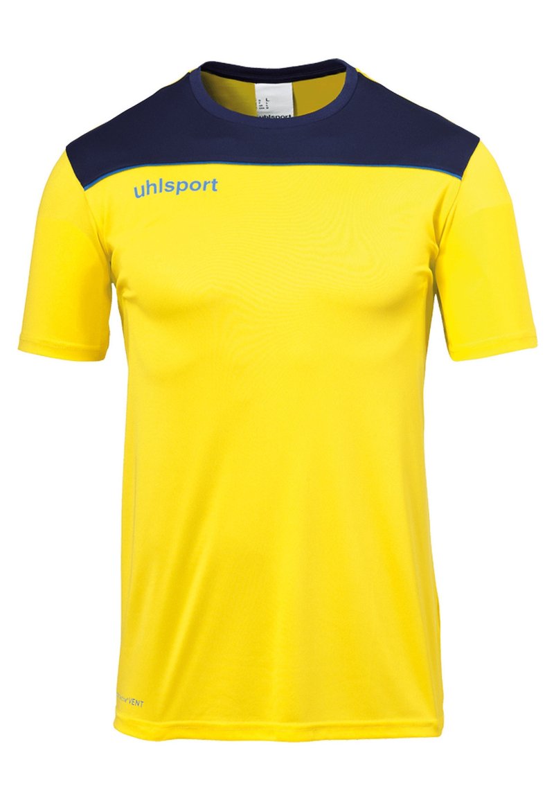 uhlsport T-shirt basic geel uhlsport T-shirt basic geel