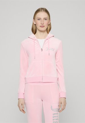 Cipzáras pulóver - juicy pink