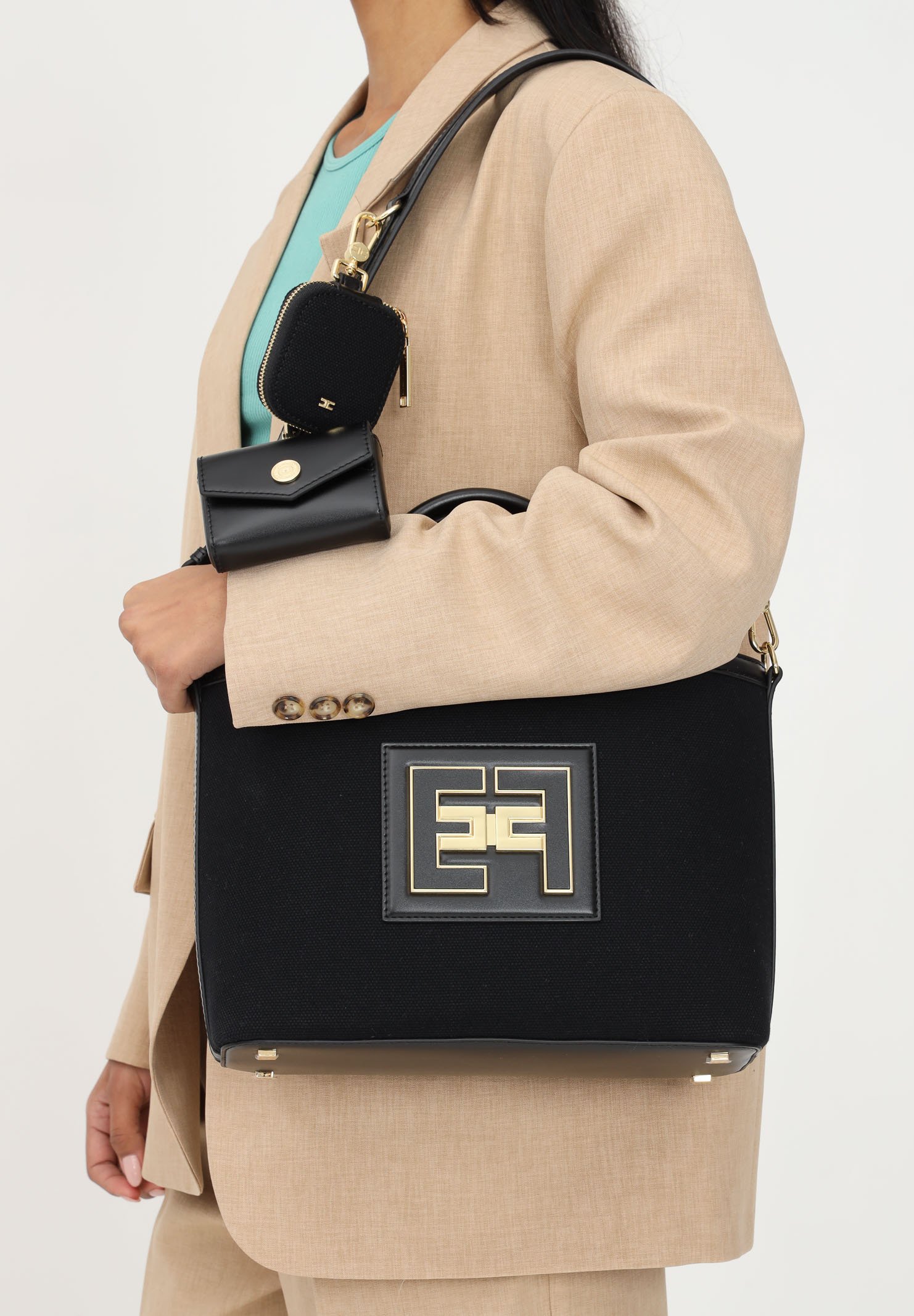 Elisabetta Franchi Borsa a mano - nero - Zalando.it