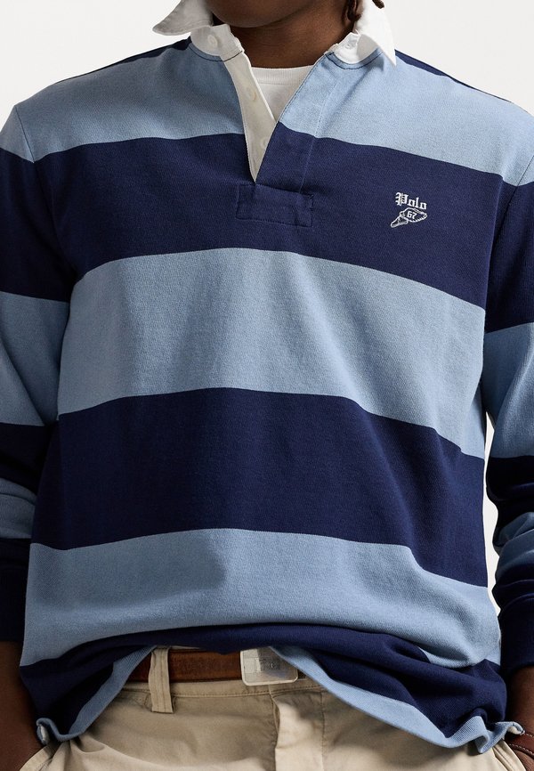 CLASSIC FIT EMBROIDERED RUGBY SHIRT - Long sleeved top2