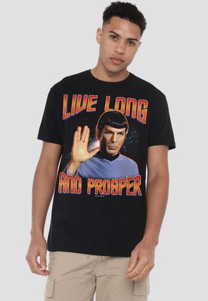 Cotton Soul, ORIGINAL LIVE LONG AND PROSPER - Print T-shirt - black