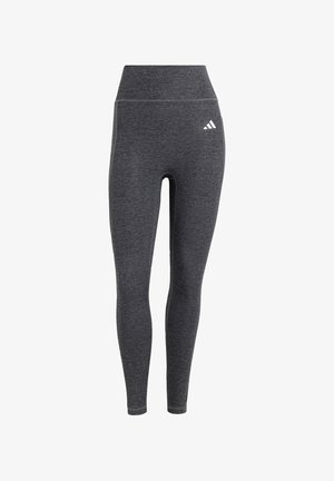 adidas Performance, ADIDAS PERFORMANCE OPTIME ESSENTIALS WORKOUT HEATHER 7/8 LEGGINGS - Trikoot - grey four mel
