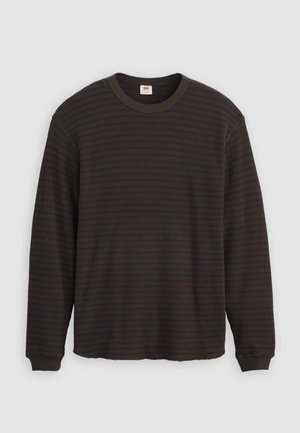 Levi's®, THERMAL TEE - Μπλούζα με μακριά μανίκια - coffee