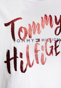 Tommy Hilfiger Triko s potiskem - white
