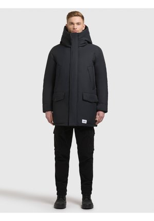 khujo KIRK - Cappotto invernale - port blue