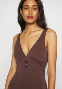 LASCANA SWIMSUIT PAULINE - Fato de banho - coffee