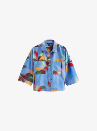 Kijelölve, blue palm print