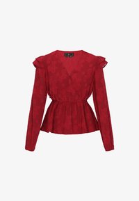 Unselected, burgundy