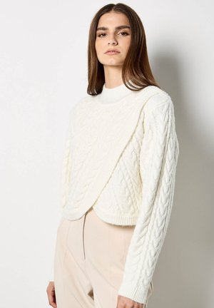 CABLE WRAP - Maglione - stone