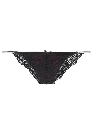 SEXY RIOBRIEF - Klasični kroj - black/eggplant