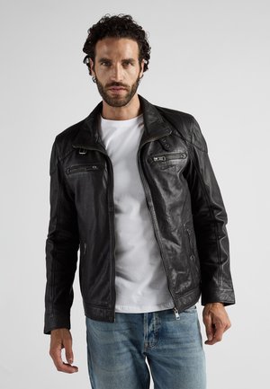 Veste en cuir - brown