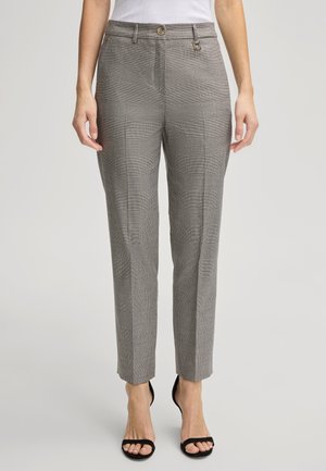 PIETRA - Pantaloni - schwarz ecru beige