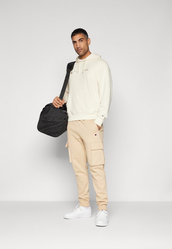 ICONS HOODIE WITH LARGE TONAL LOGO - Hoodie - beige2