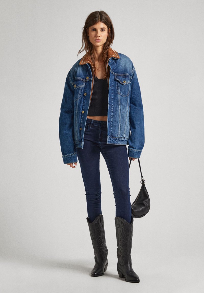 Pepe Jeans Jeans Skinny Fit zwartblauw denim