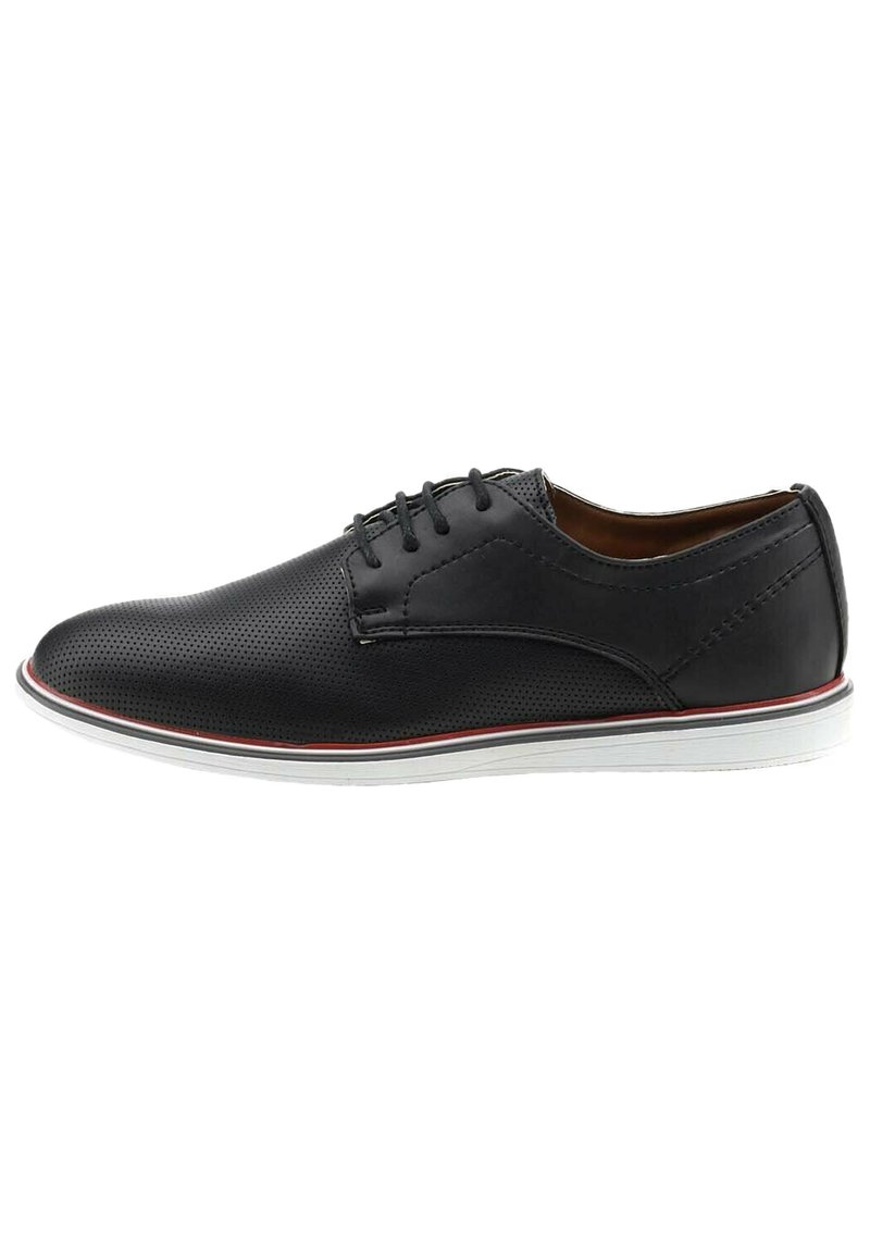 Herren Klassische Schnürer | JJ-STILLER Sportlicher Schnürer black/schwarz - XR21589 Herren Klassische Schnürer | JJ-STILLER Sportlicher Schnürer black/schwarz - XR21589