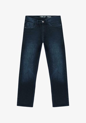Cars Jeans, JEANS STAPLER REGULAR FIT - Straight leg jeans - black blue