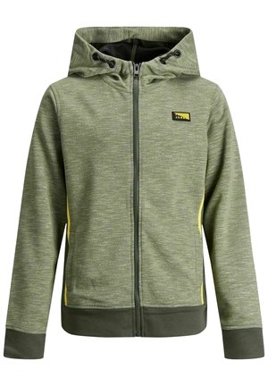 Zip-up sweatshirt - green