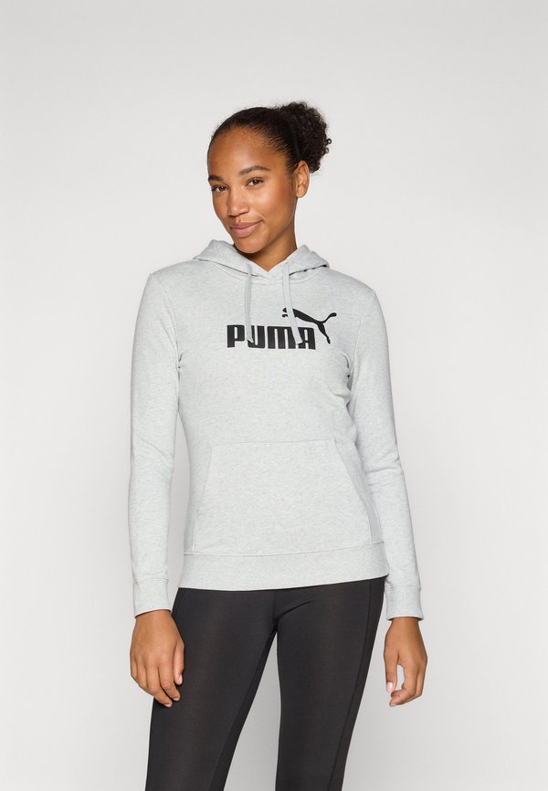 LOGO HOODIE - Hoodie - light gray heather