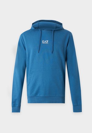 EA7 Emporio Armani, TRAIN CORE HOODIE - Φούτερ με κουκούλα - dark blue