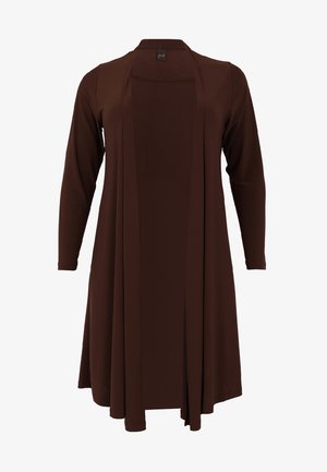 YOEK LONG FIT - Cardigan - brown
