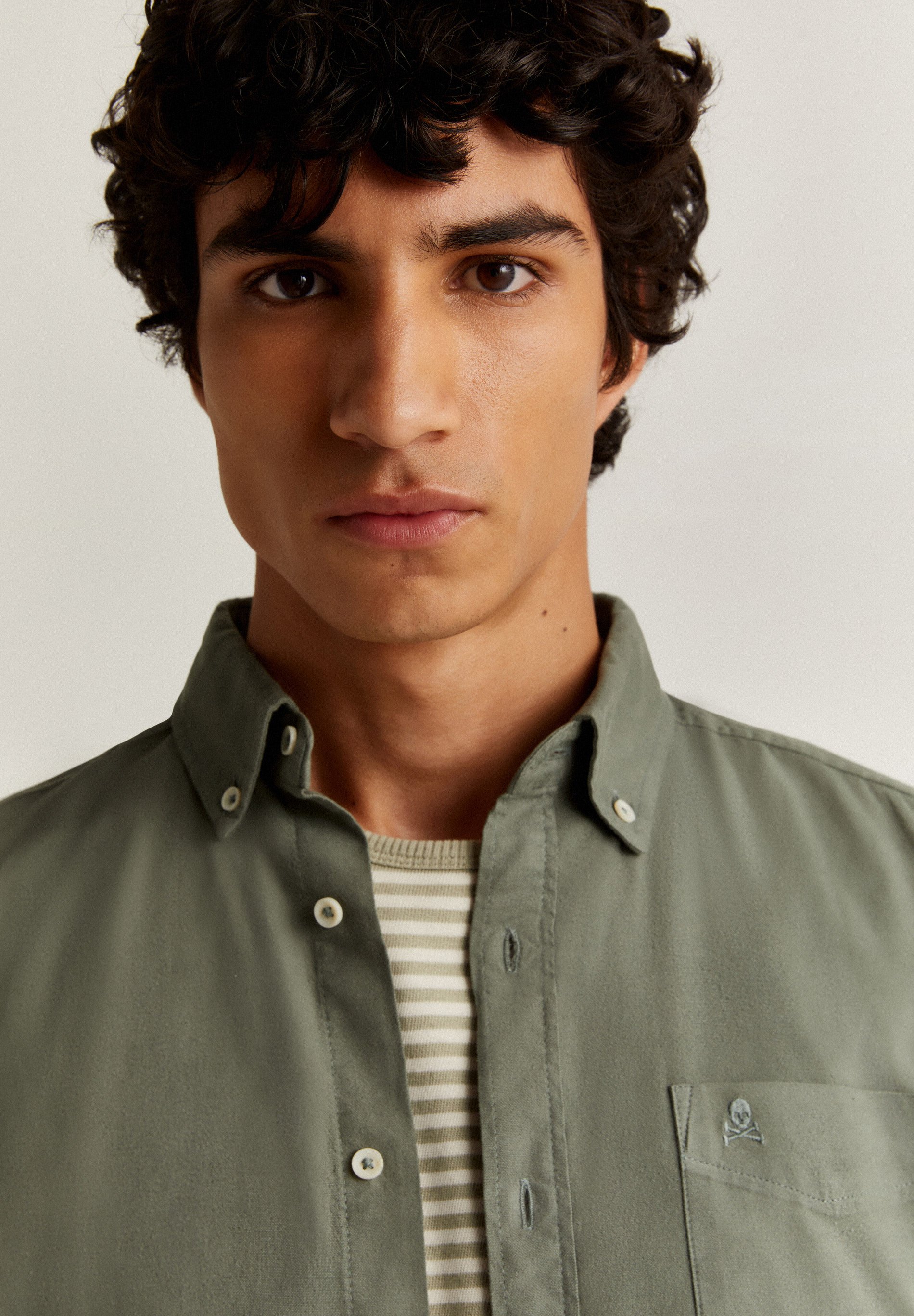希少 Oxford Oversized B.D Shirt Dark Green Buy Dark Green Brushed 100% Cotton Oxford Long Sleeve Shirt