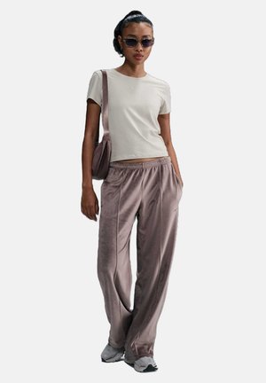 T-shirt basic - light orewood brown sail