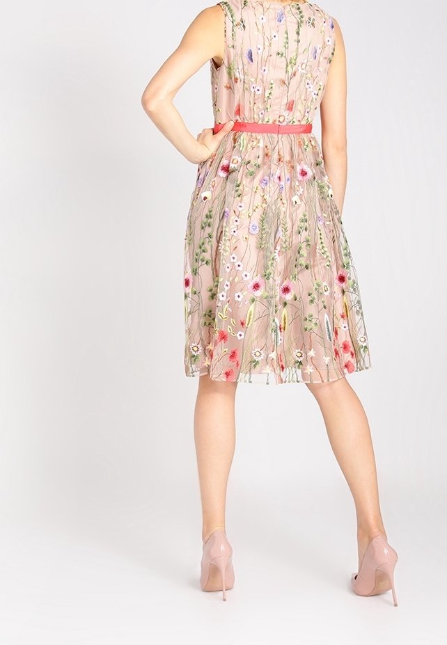 Adrianna Papell Cocktail dress / Party dress - beige - (Pre-owned) -  Zalando.ie