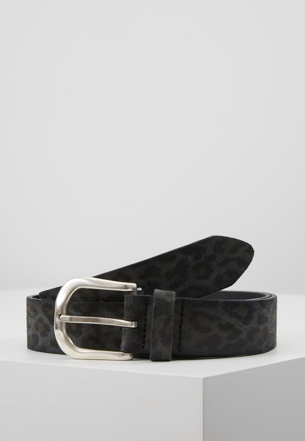 LEATHER LEO BELT - Gürtel - gray