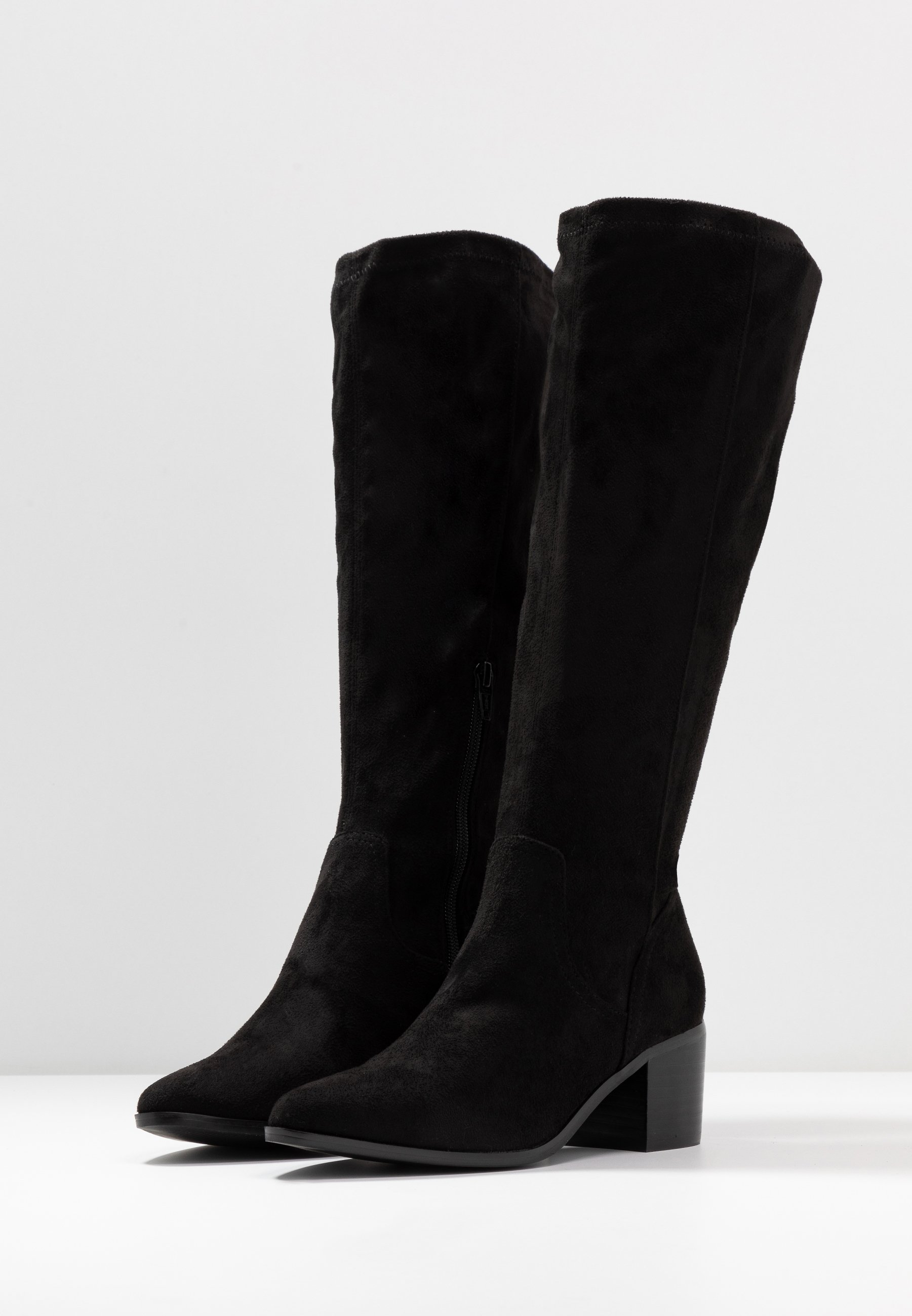 BIAABBIE LONG BOOT Klassiska stövlar black BIAABBIE LONG BOOT Klassiska stövlar black
