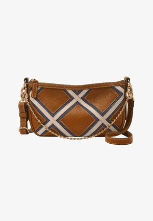 Fossil Jolie Small Crossbody - Sac bandoulière - brown patchwork