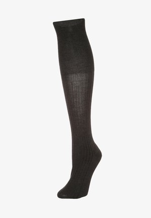 FALKE, Bristol Pure - Kniestrümpfe - anthracite melange