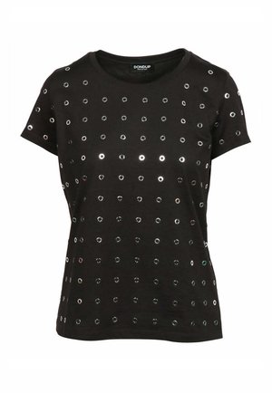 T-shirt con stampa - black