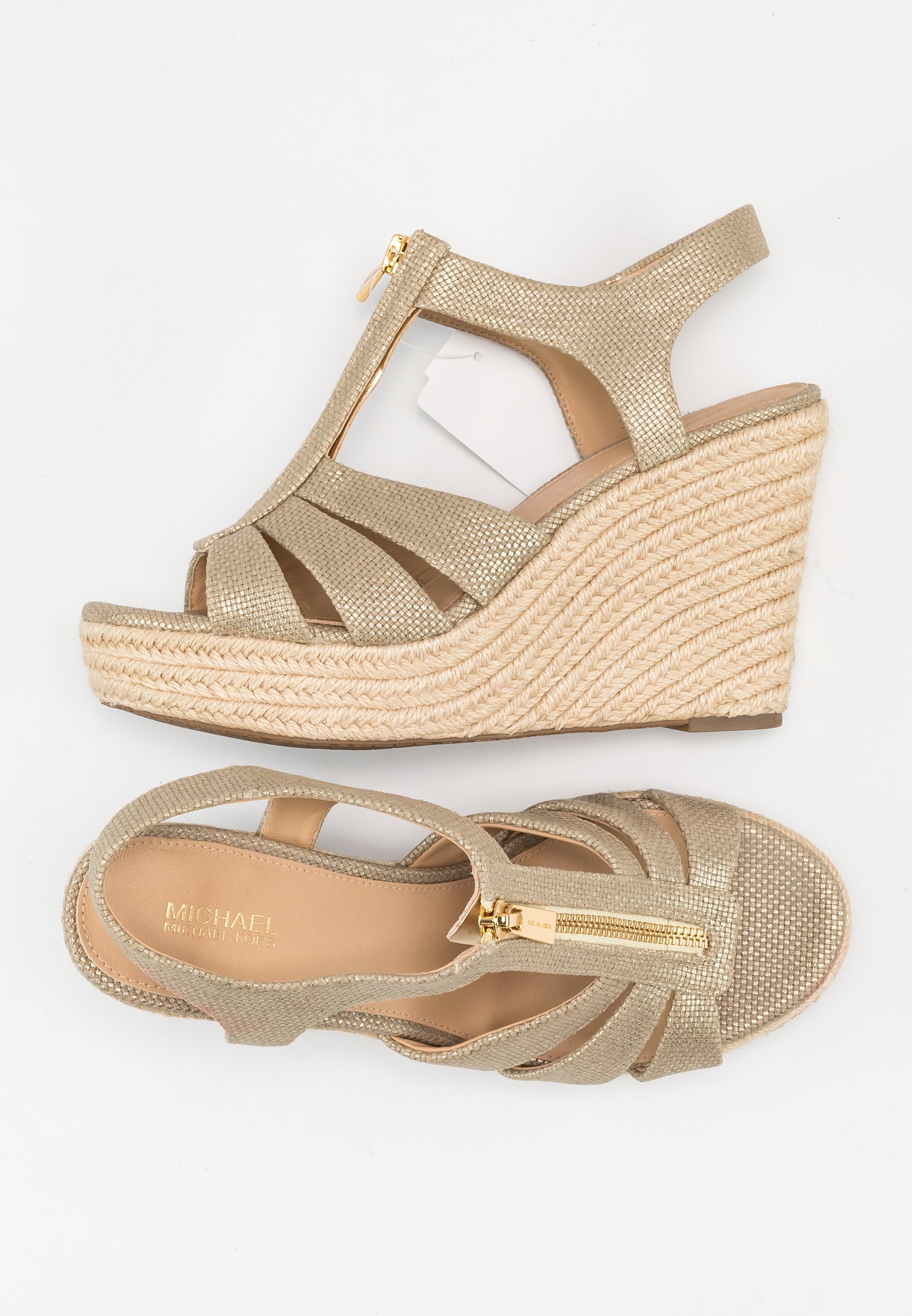 MICHAEL Michael Kors Wedge sandals multi-colored/light green
