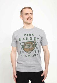 Star Wars STAR WARS: CLASSIC - PARK RANGER - Camiseta estampada - melange grey