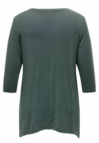 ONLY Carmakoma CURVY DRAPY - Hosszú ujjú felső - balsam green