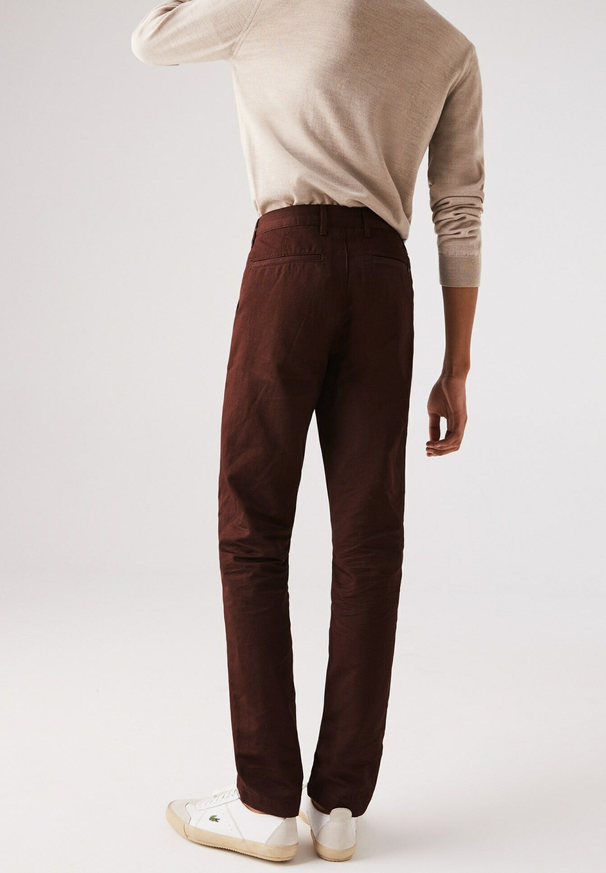 Lacoste Chino - marron/Bruin - Zalando.nl