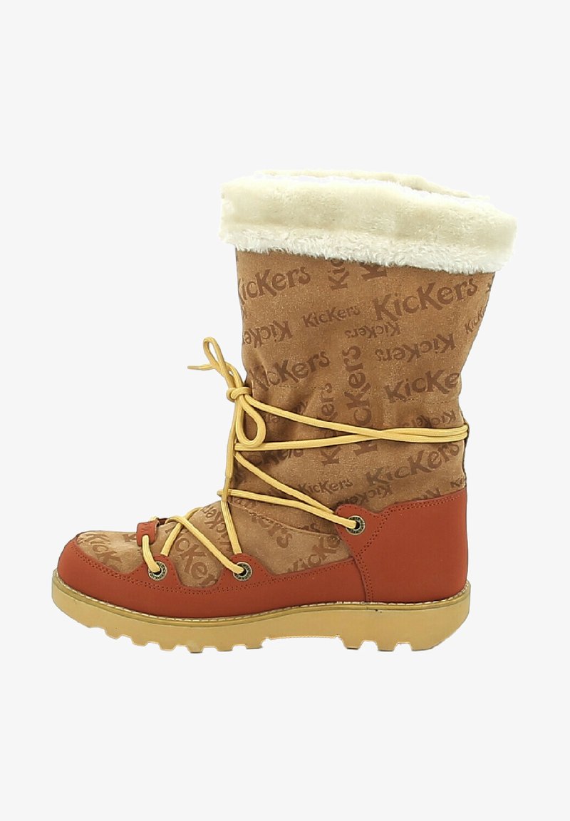 Kickers Bottes de neige - camel